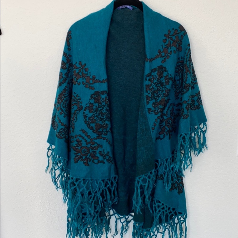 Elietian - Blue Poncho